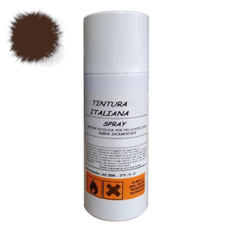 Коричневая краска для кожи в баллончике MAVI STEP Renovator Leather Spray, 200 мл
Коричневая краска для кожи в баллончике MAVI STEP Renovator Leather Spray, 200 мл