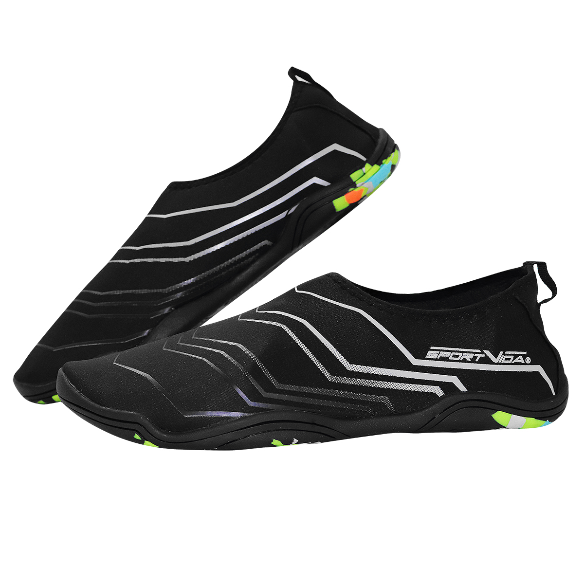 Обувь для пляжа и кораллов (аквашузы) SportVida SV-GY0006-R42 Size 42 Black/Grey
Обувь для пляжа и кораллов (аквашузы) SportVida SV-GY0006-R42 Size 42 Black/Grey