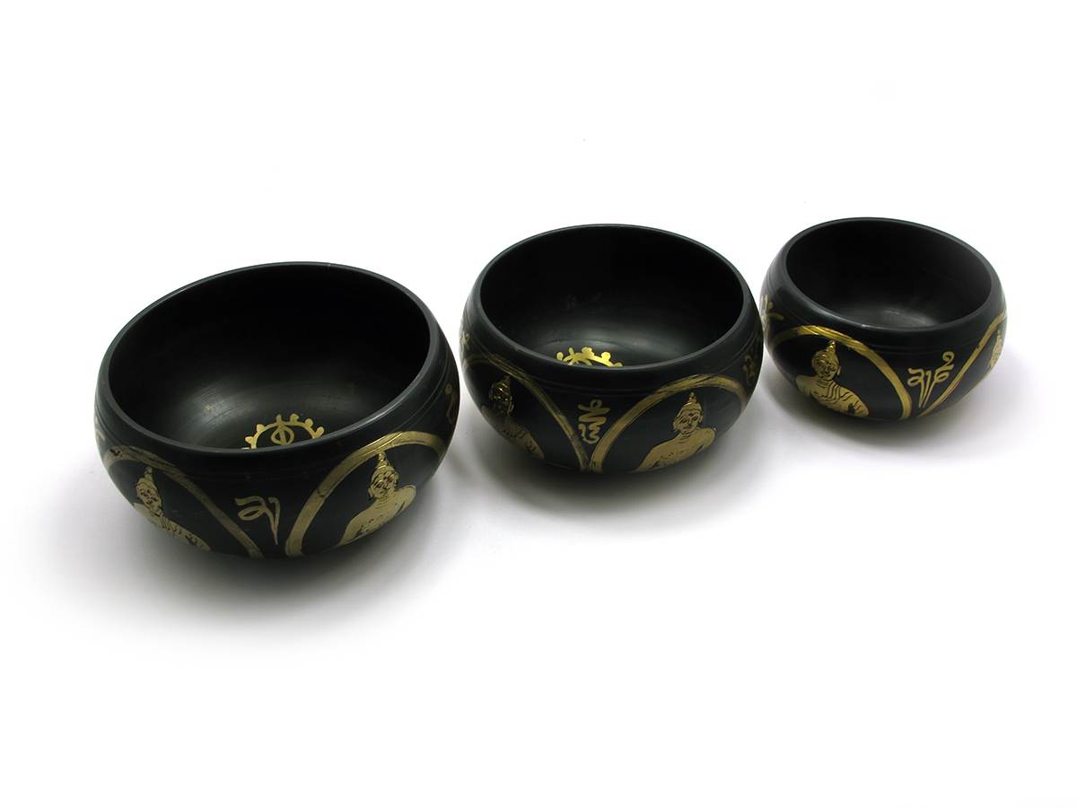 Чаши Поющие "будда" (Н-Р 3 Шт)(D-11.5,h-7 См)(D-13.5,h-7 См)(D-15,h-7.5 См) 27373
Чаши Поющие "будда" (Н-Р 3 Шт)(D-11.5,h-7 См)(D-13.5,h-7 См)(D-15,h-7.5 См) 27373