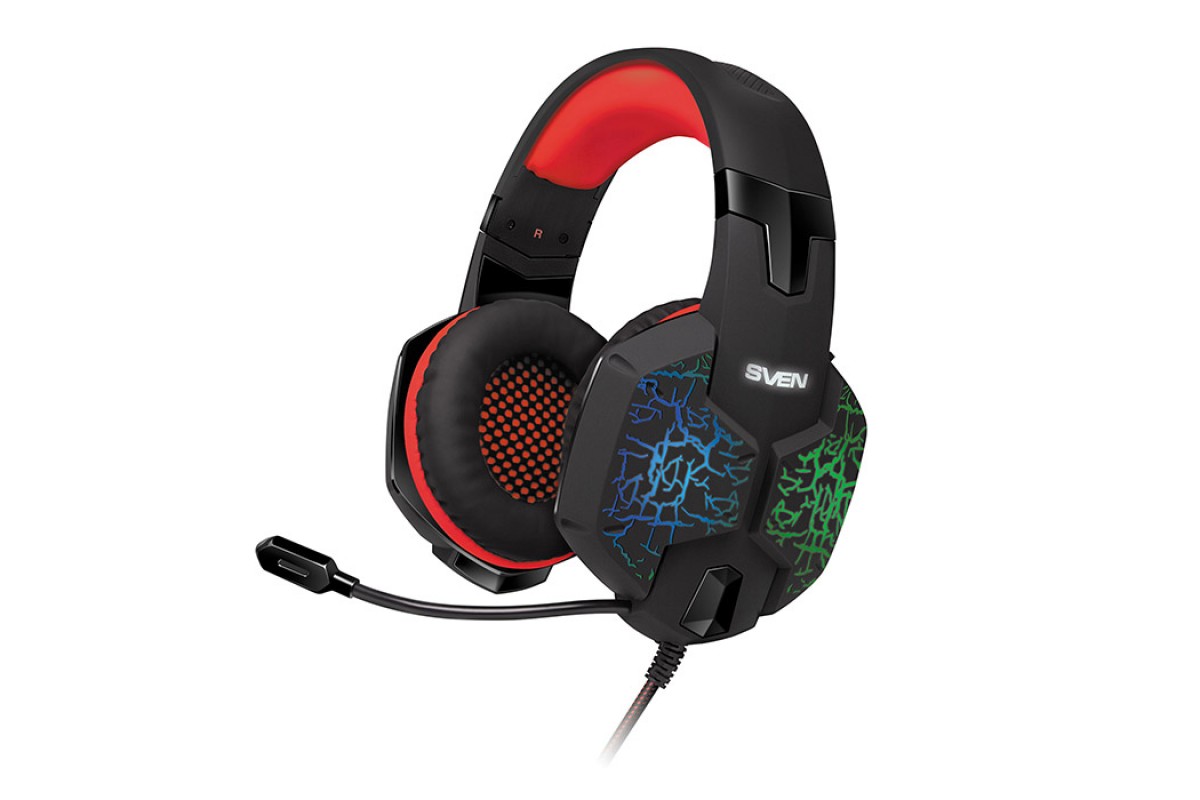 Наушники игровые SVEN AP-U988MV c подсветкой и микрофоном 7.1 USB чёрный + красный
Наушники игровые SVEN AP-U988MV c подсветкой и микрофоном 7.1 USB чёрный + красный
