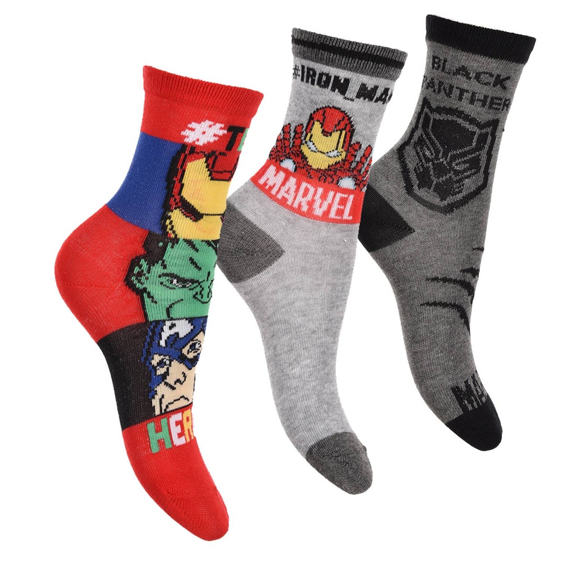 Носки 3 пары Disney Avengers (Мстители) 023/026 р Разноцвет ET06222
Носки 3 пары Disney Avengers (Мстители) 023/026 р Разноцвет ET06222