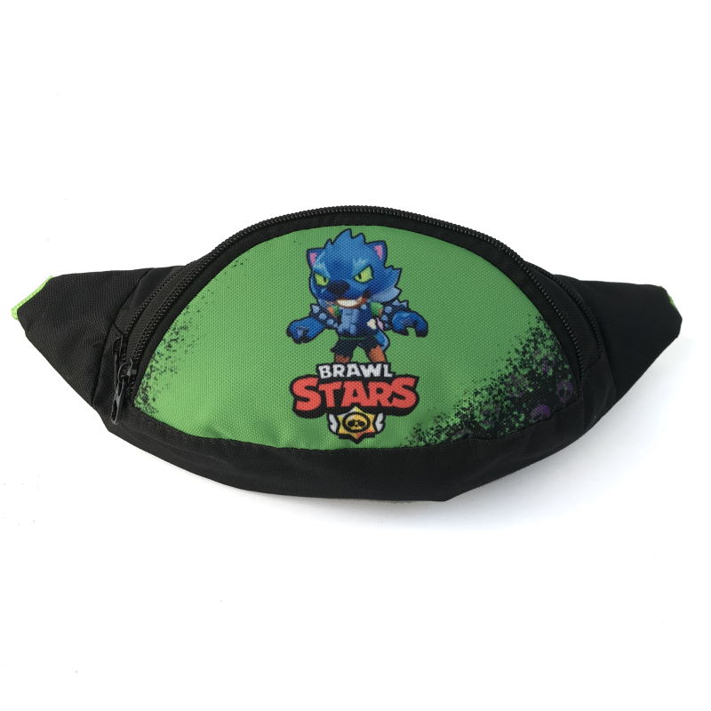 Сумка Бананка на пояс Cappuccino Toys Brawl Stars Бравл Старс Оборотень1533 черная с зеленым
Сумка Бананка на пояс Cappuccino Toys Brawl Stars Бравл Старс Оборотень1533 черная с зеленым
