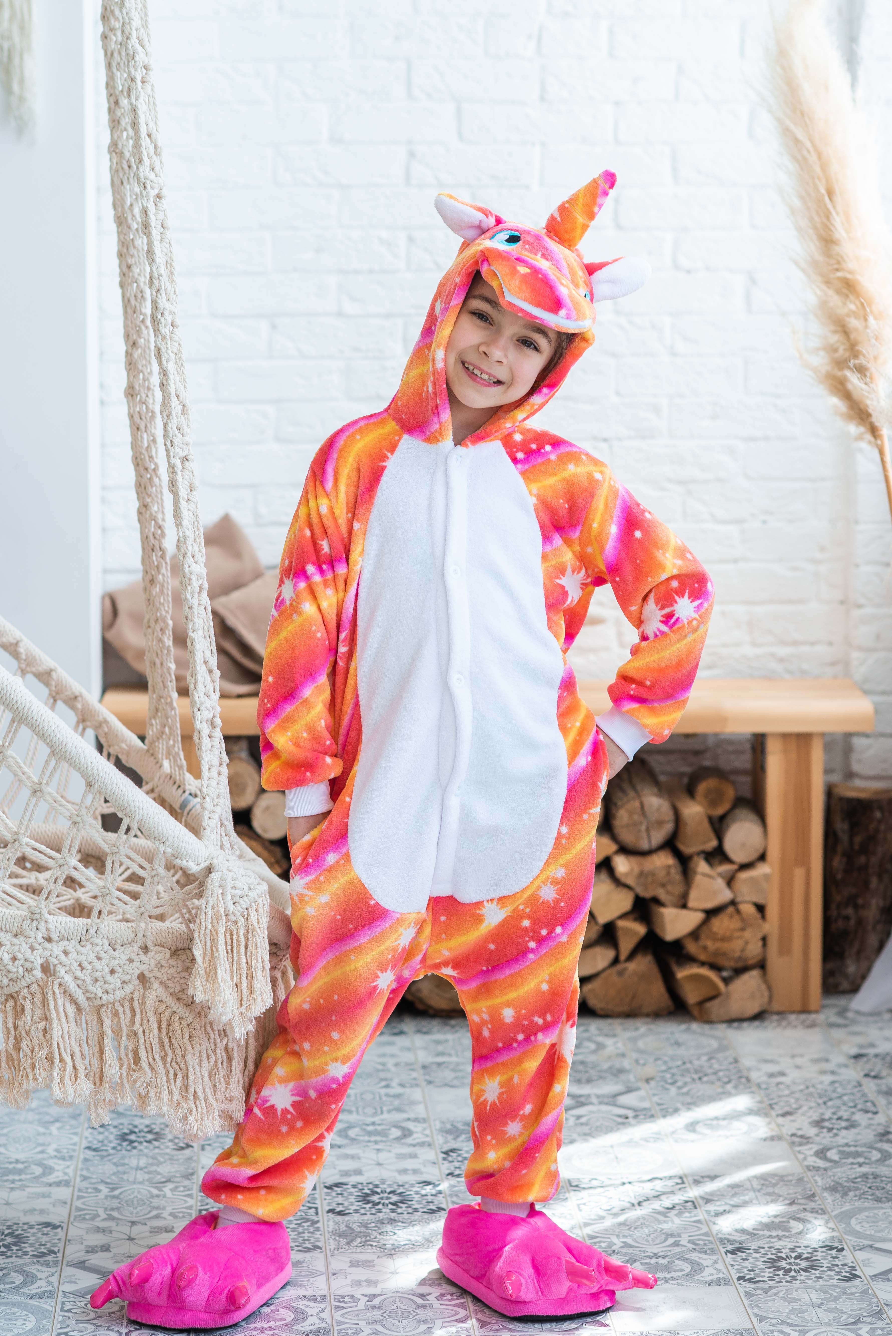 Пижама Кигуруми детская BearWear Единорог Скай M 115 - 125 см Разноцветный (K0W1-0061-M)
Пижама Кигуруми детская BearWear Единорог Скай M 115 - 125 см Разноцветный (K0W1-0061-M)