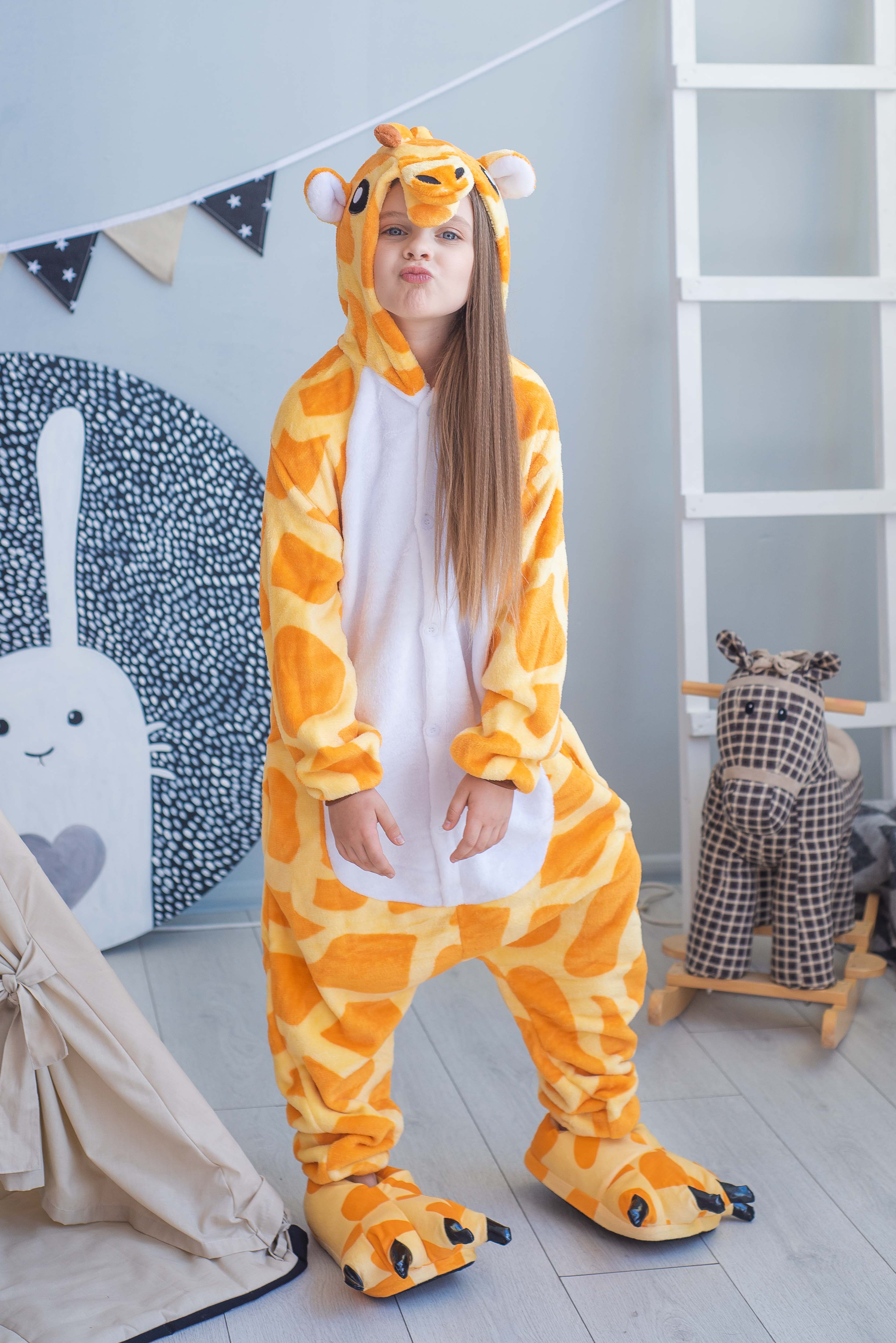Пижама Кигуруми детская BearWear Жираф XL 135 - 145 см Желто-оранжевый (K0W1-0027-XL)
Пижама Кигуруми детская BearWear Жираф XL 135 - 145 см Желто-оранжевый (K0W1-0027-XL)