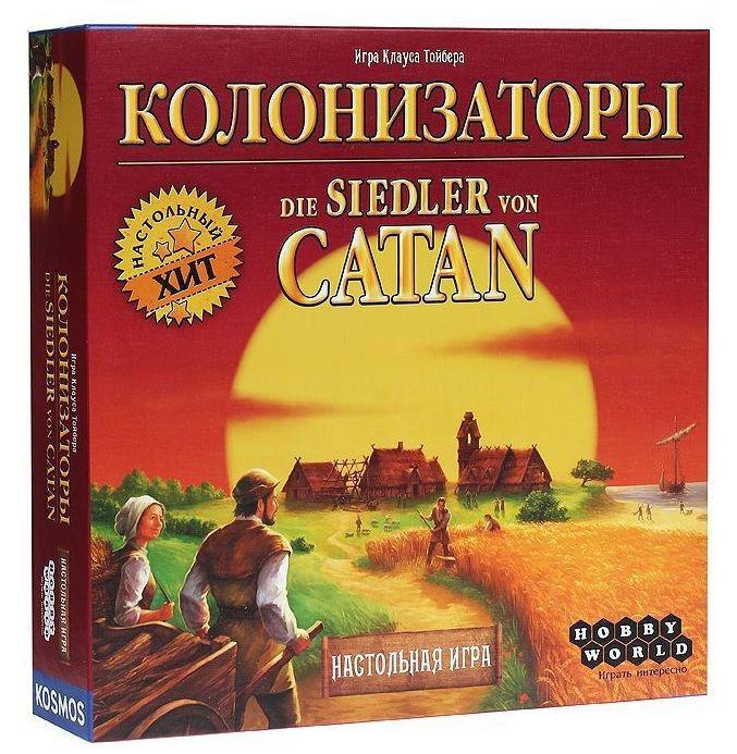 Настольная экономическая стратегическая игра Hobby World Колонизаторы CATAN от 10 лет
Настольная экономическая стратегическая игра Hobby World Колонизаторы CATAN от 10 лет