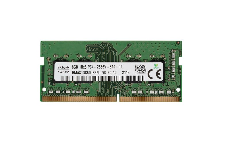 Оперативная память SK hynix SODIMM 8 GB DDR4 2666 MHz HMA81GS6DJR8N VK