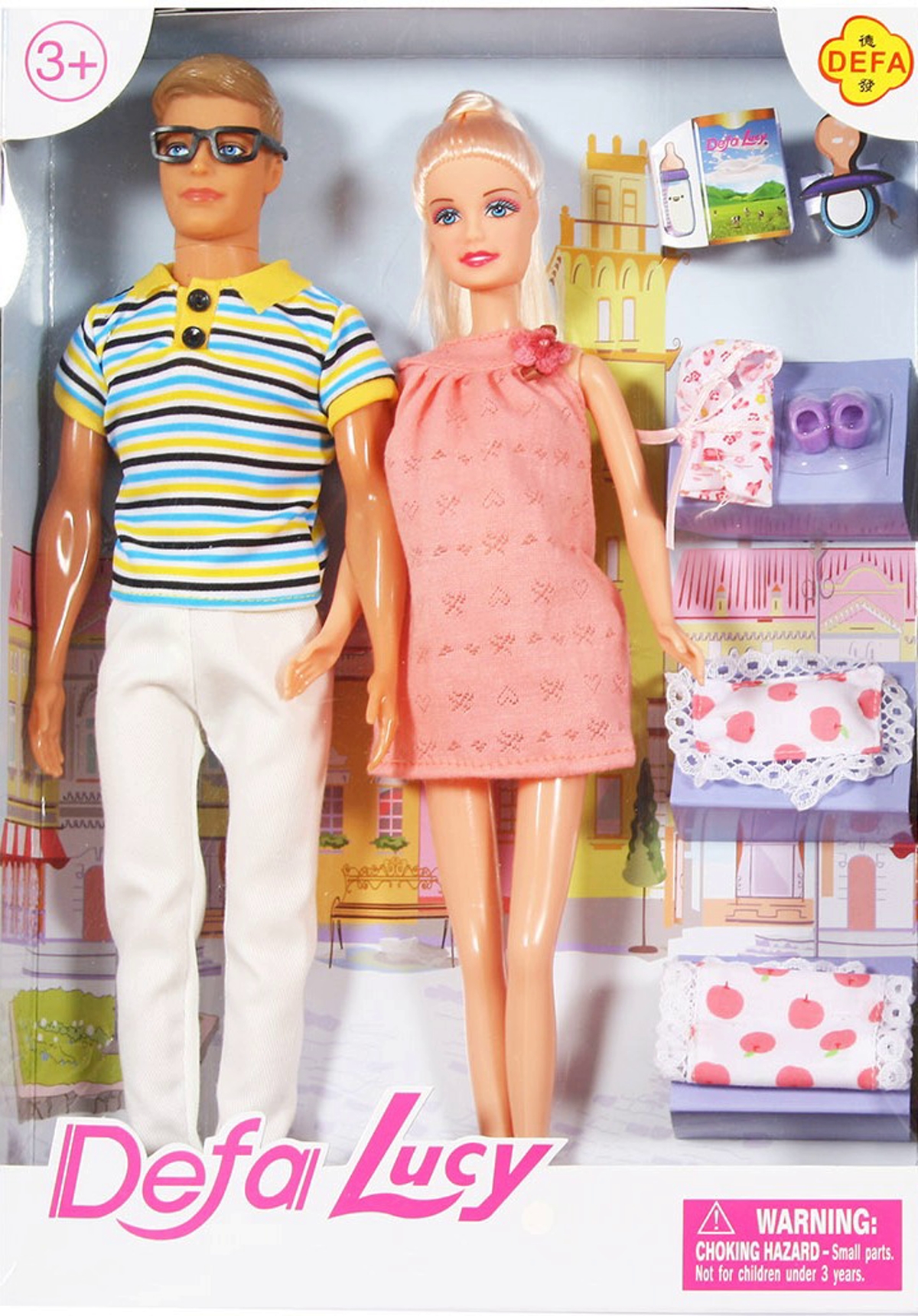 Игровой набор Defa Lucy 8349 семейная пара куколок Kenin и Lucy беременная Кукла
Игровой набор Defa Lucy 8349 семейная пара куколок Kenin и Lucy беременная Кукла