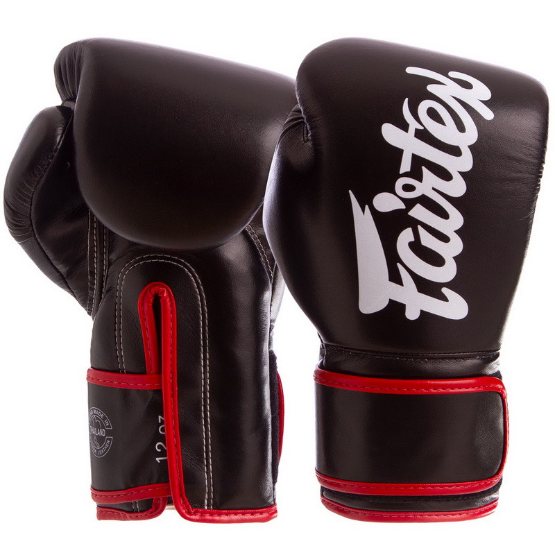Боксерские перчатки кожаные профессиональные FAIRTEX на липучке Черный-красный (BGV14SB) 16 унций
Боксерские перчатки кожаные профессиональные FAIRTEX на липучке Черный-красный (BGV14SB) 16 унций