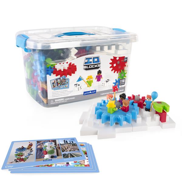 Набор для обучения Guidecraft IO Blocks Tabletop System, 118 деталей (G9640)
Набор для обучения Guidecraft IO Blocks Tabletop System, 118 деталей (G9640)