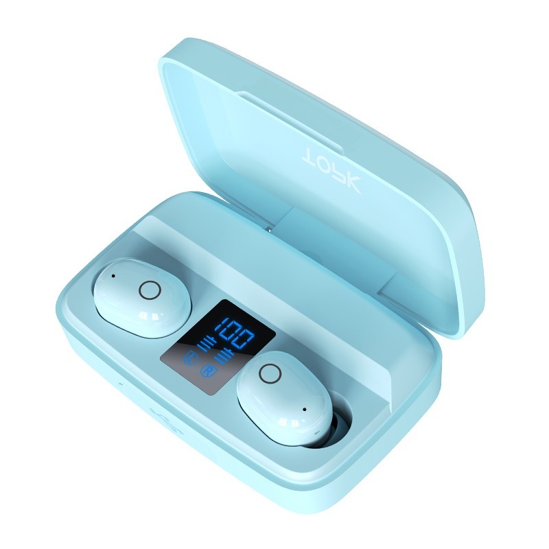 Беспроводные наушники с повербанком Topk T10 c уровнем заряда Bluetooth 5.0 PowerBank 2000 мАч Голубые (880187)
Беспроводные наушники с повербанком Topk T10 c уровнем заряда Bluetooth 5.0 PowerBank 2000 мАч Голубые (880187)