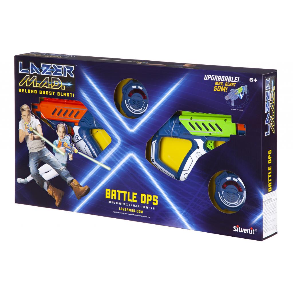 Игрушечное оружие Silverlit Lazer M.A.D. Двойной набор (2 бластера, 2 мишени) (LM-86845)
Игрушечное оружие Silverlit Lazer M.A.D. Двойной набор (2 бластера, 2 мишени) (LM-86845)