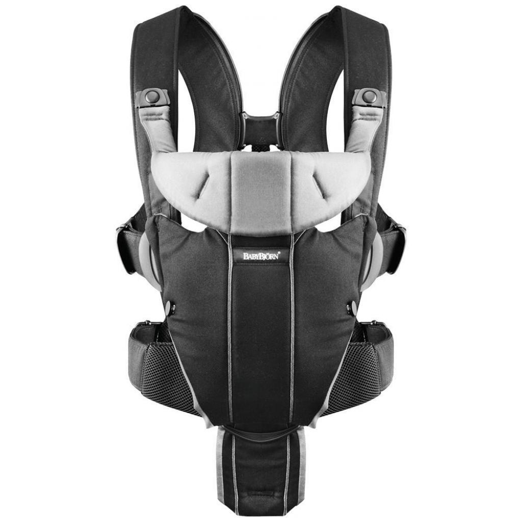 Рюкзак-переноска Baby Bjorn Baby Carrier Miracle Cotton Mix Black/Silver (96065)
Рюкзак-переноска Baby Bjorn Baby Carrier Miracle Cotton Mix Black/Silver (96065)