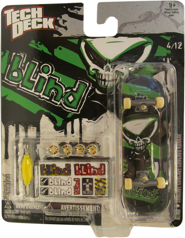 Фингерборд Tech Deck Blind зеленый-черный (13600-6013037(M100)-TD004) (778999000232)
Фингерборд Tech Deck Blind зеленый-черный (13600-6013037(M100)-TD004) (778999000232)