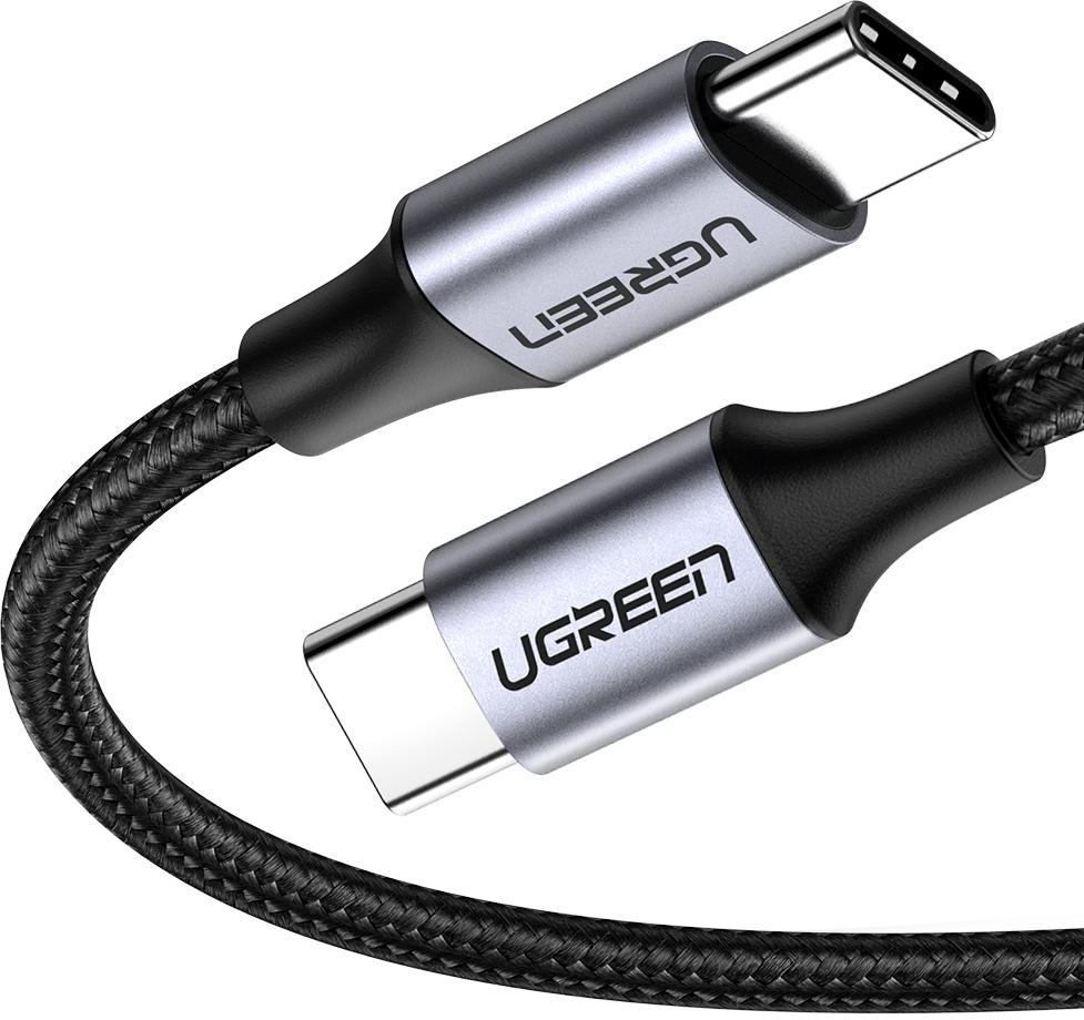 Кабель синхронизации Ugreen US261 USB Type-C - USB Type-C Aluminum Shell 2 м Black-Gray
Кабель синхронизации Ugreen US261 USB Type-C - USB Type-C Aluminum Shell 2 м Black-Gray