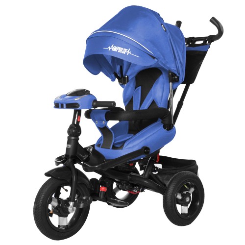 Велосипед трехколесный Tilly Impulse с пультом и усиленной рамой T-3861 Синий лен (59919)
Велосипед трехколесный Tilly Impulse с пультом и усиленной рамой T-3861 Синий лен (59919)