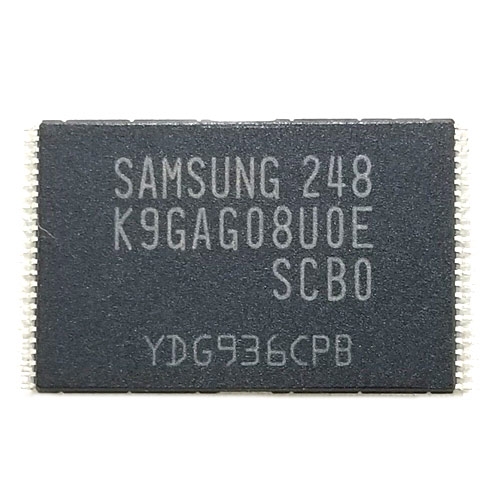 Чип K9GAG08U0E SCB0 TSOP 48 NAND Flash Samsung 16ГБ характеристики