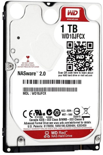 Жорсткий диск 2.5" 1TB Western Digital IntelliPower 16MB RED SATA 3 9,5mm (WD10JFCX)
Жорсткий диск 2.5" 1TB Western Digital IntelliPower 16MB RED SATA 3 9,5mm (WD10JFCX)