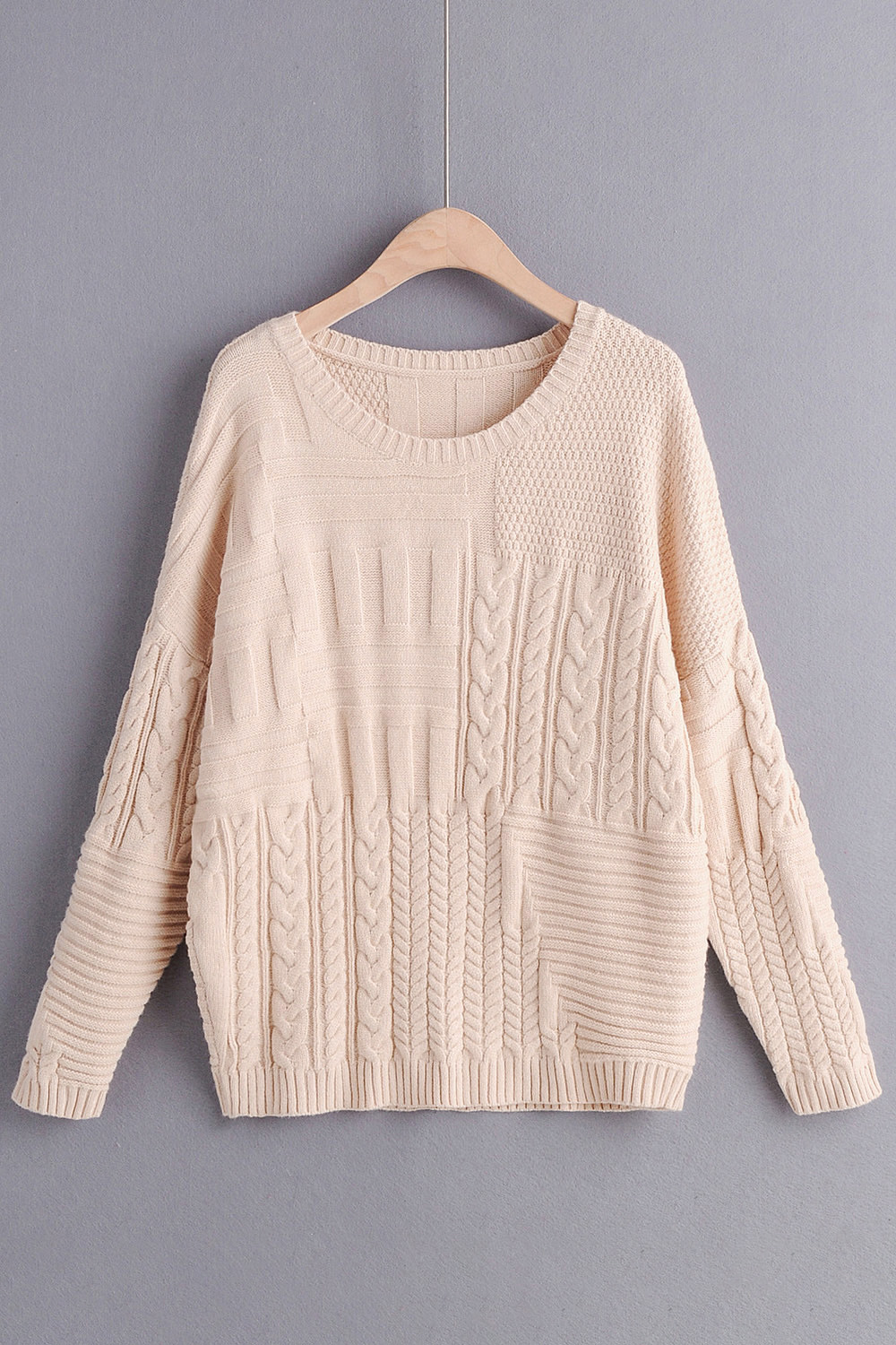 Джемпер женский с фактурным узором Textured pattern Berni Fashion (One Size) Кремовый
Джемпер женский с фактурным узором Textured pattern Berni Fashion (One Size) Кремовый