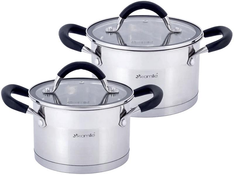 Набор 2 кастрюли Kamille Marsaili 2л и 2.7л с силиконовыми ручками Original (PSG_KM-5751)
Набор 2 кастрюли Kamille Marsaili 2л и 2.7л с силиконовыми ручками Original (PSG_KM-5751)