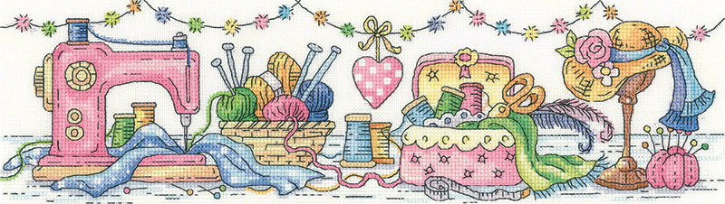 Набір для вишивання хрестиком "Швейна кімната//The Sewing Room" Heritage Crafts H1398
Набір для вишивання хрестиком "Швейна кімната//The Sewing Room" Heritage Crafts H1398