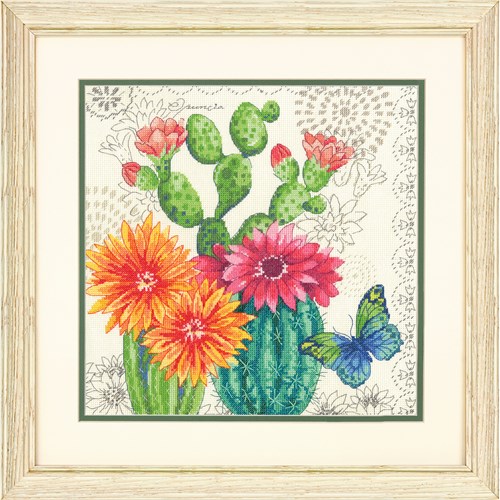 Набір для вишивання хрестиком "Cactus Bloom//Цвітіння кактусів" DIMENSIONS 70-35388
Набір для вишивання хрестиком "Cactus Bloom//Цвітіння кактусів" DIMENSIONS 70-35388