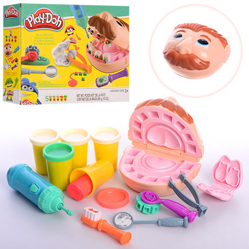 Набор для лепки из пластилина "Зубастик" Play Doh c набором инструментов (RT1525)
Набор для лепки из пластилина "Зубастик" Play Doh c набором инструментов (RT1525)