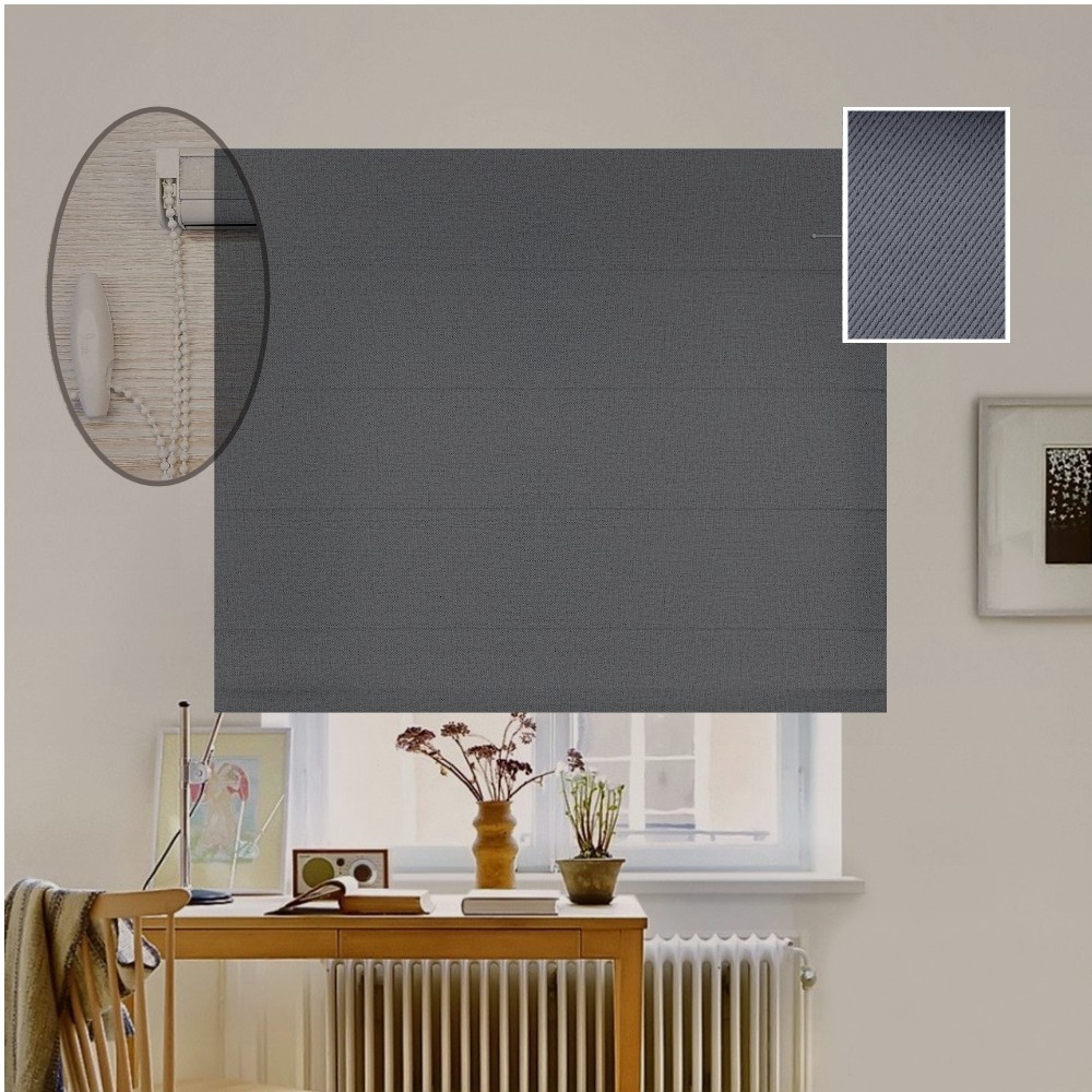 Римская штора система Lux Coullise InHt Блэкаут Perfect 12488 Графитовый 180х160 см
Римская штора система Lux Coullise InHt Блэкаут Perfect 12488 Графитовый 180х160 см