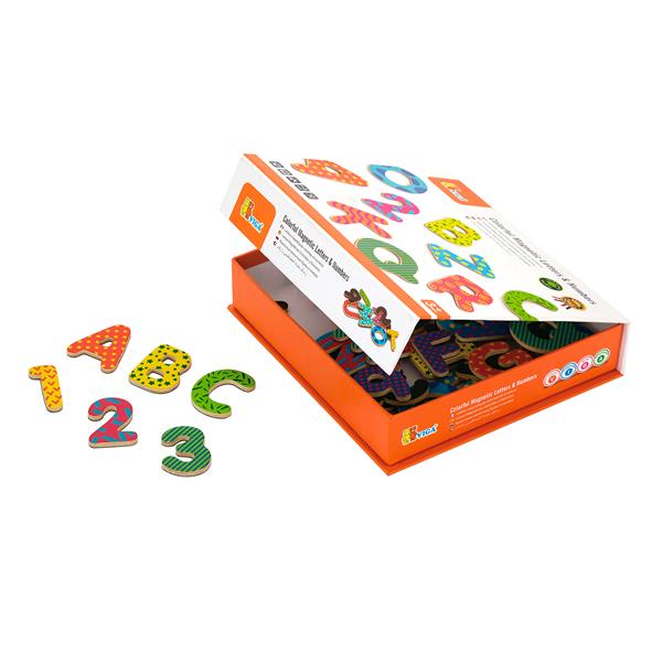 Набор магнитных букв и цифр обучающий Viga Toys Буквы и цифры 77 элементов дерево/металл разноцветный AFK 59429
Набор магнитных букв и цифр обучающий Viga Toys Буквы и цифры 77 элементов дерево/металл разноцветный AFK 59429
