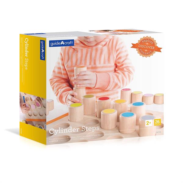 Набор деревянных блоков сортер Guidecraft Manipulatives Цилиндры 25 шт. дерево/пластик разноцветный AFK (G6734)
Набор деревянных блоков сортер Guidecraft Manipulatives Цилиндры 25 шт. дерево/пластик разноцветный AFK (G6734)