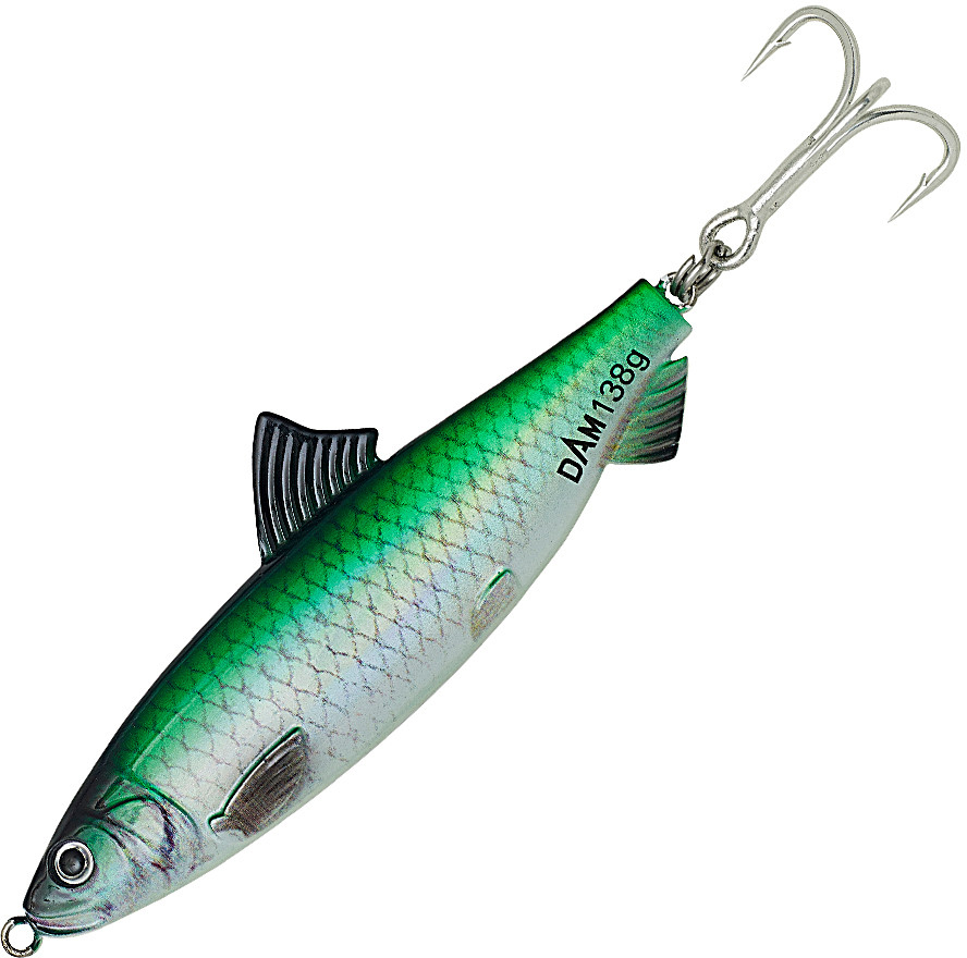 Блесна DAM Salt-X Herring Pilks 138 г 11 см тройник № 1/0 Green Herring UV (69522)
Блесна DAM Salt-X Herring Pilks 138 г 11 см тройник № 1/0 Green Herring UV (69522)