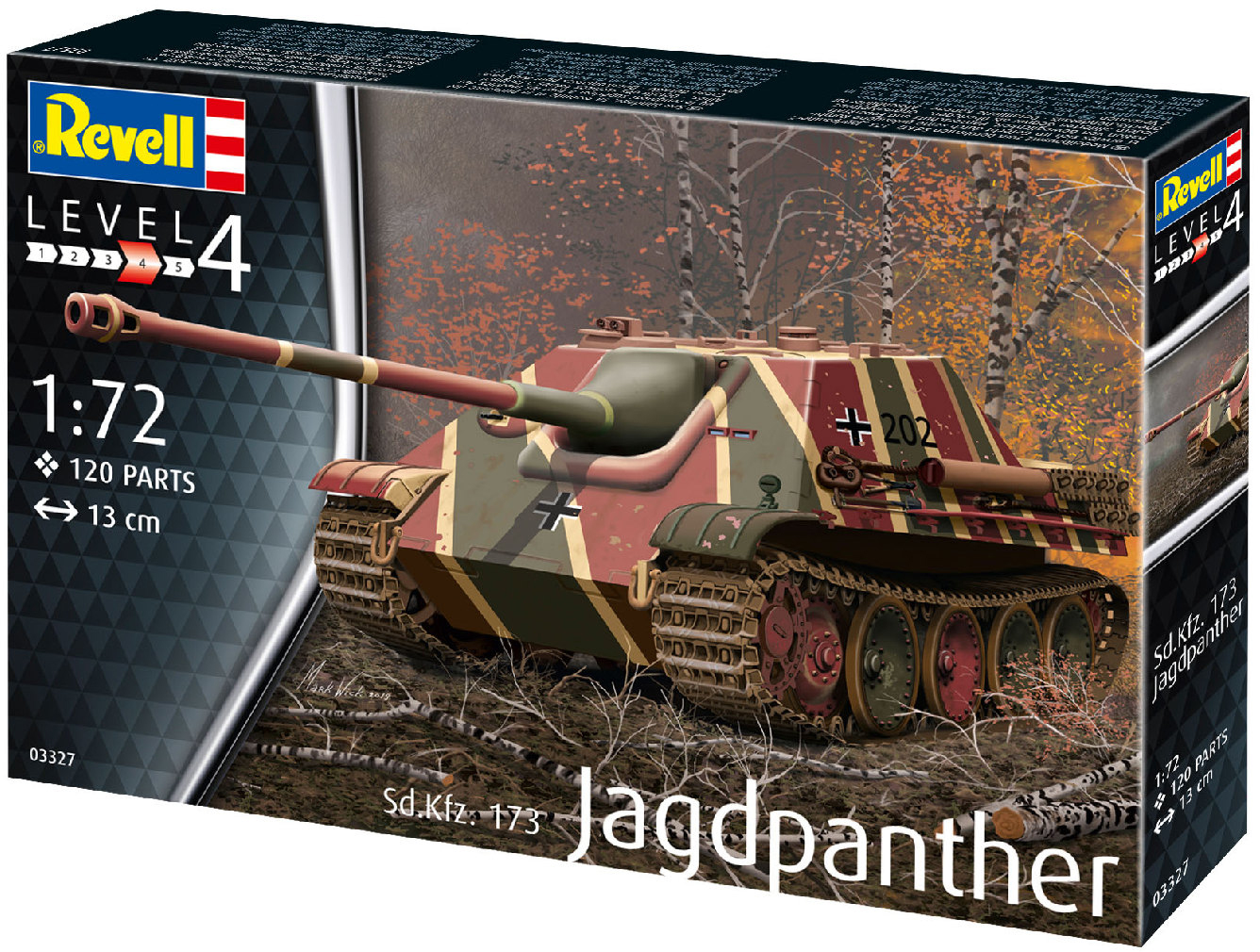 Сборная модель Revell САУ "Ягдпантера". Масштаб 1:72 (RVL-03327) (4009803033273)
Сборная модель Revell САУ "Ягдпантера". Масштаб 1:72 (RVL-03327) (4009803033273)