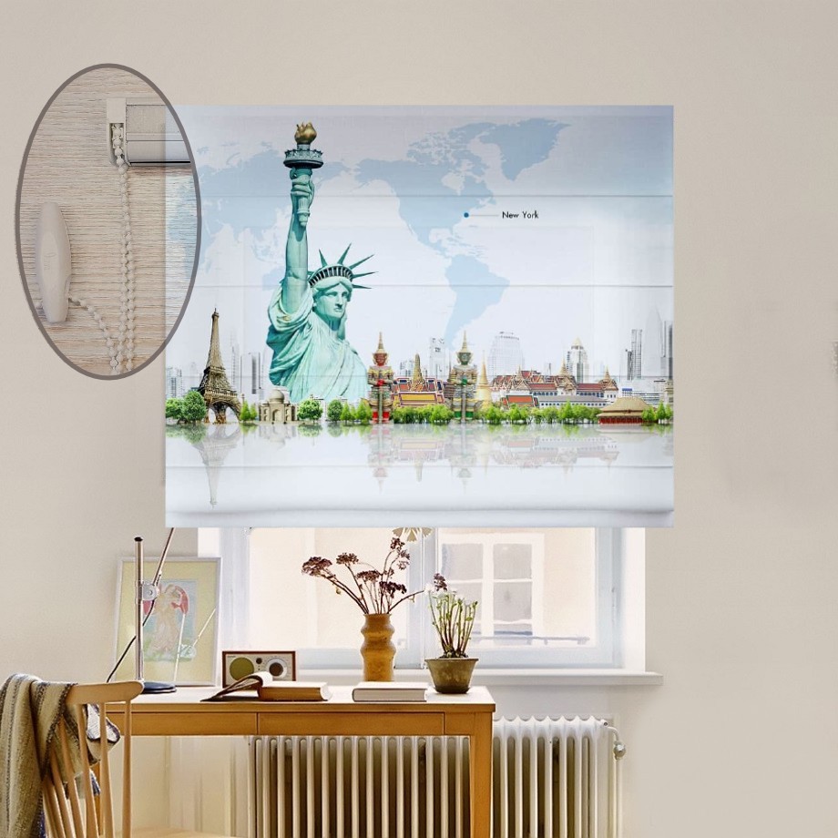 Римская штора система Lux Coullise InHt Фотопечать Город 00-478 Джуси Велюр 240х170 см
Римская штора система Lux Coullise InHt Фотопечать Город 00-478 Джуси Велюр 240х170 см