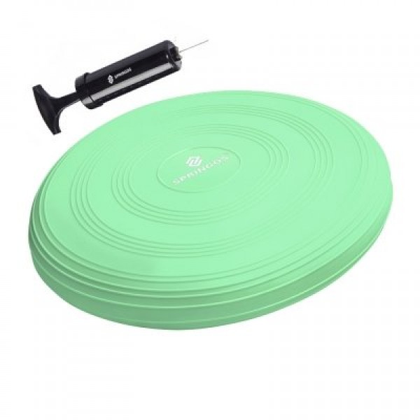 Балансировочная подушка сенсомоторная массажная Springos Pro Original диаметр: 33 см Mint (SKL41-238105)
Балансировочная подушка сенсомоторная массажная Springos Pro Original диаметр: 33 см Mint (SKL41-238105)