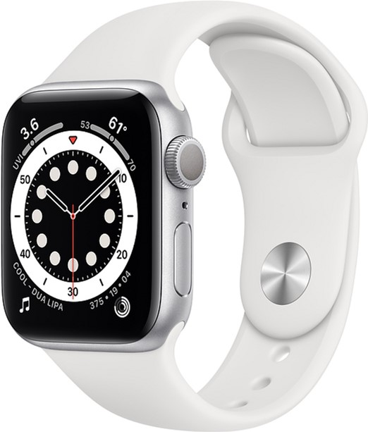 Смарт-годинник Apple Watch Series 6 GPS 40mm Silver Aluminium Case with White Sport Band (MG283UL/A)
Смарт-годинник Apple Watch Series 6 GPS 40mm Silver Aluminium Case with White Sport Band (MG283UL/A)