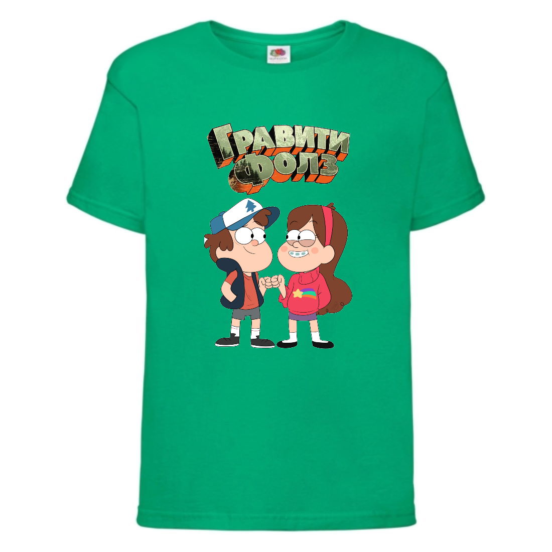 Футболка детская Гравити Фолз Мэйб и Диппер 3 (Gravity Falls Mayb and Dipper 3) зеленая (GF grn-5) 164 см
Футболка детская Гравити Фолз Мэйб и Диппер 3 (Gravity Falls Mayb and Dipper 3) зеленая (GF grn-5) 164 см