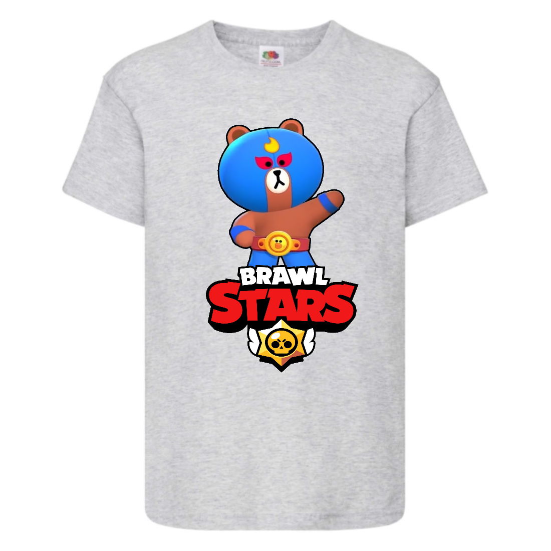 Футболка детская Бравл Старс Эль Браун (Brawl Stars El Brown) серая (BS ElBro gr-1) 164 см
Футболка детская Бравл Старс Эль Браун (Brawl Stars El Brown) серая (BS ElBro gr-1) 164 см