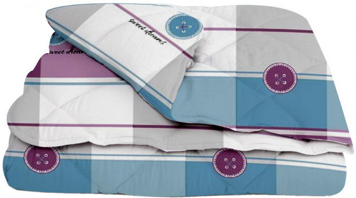 Одеяло ТЕП Balakhome "WASHED COTTON" 200*210 см (350г/м2) 403 Светло-фиолетовый полоска+пуговицы
Одеяло ТЕП Balakhome "WASHED COTTON" 200*210 см (350г/м2) 403 Светло-фиолетовый полоска+пуговицы