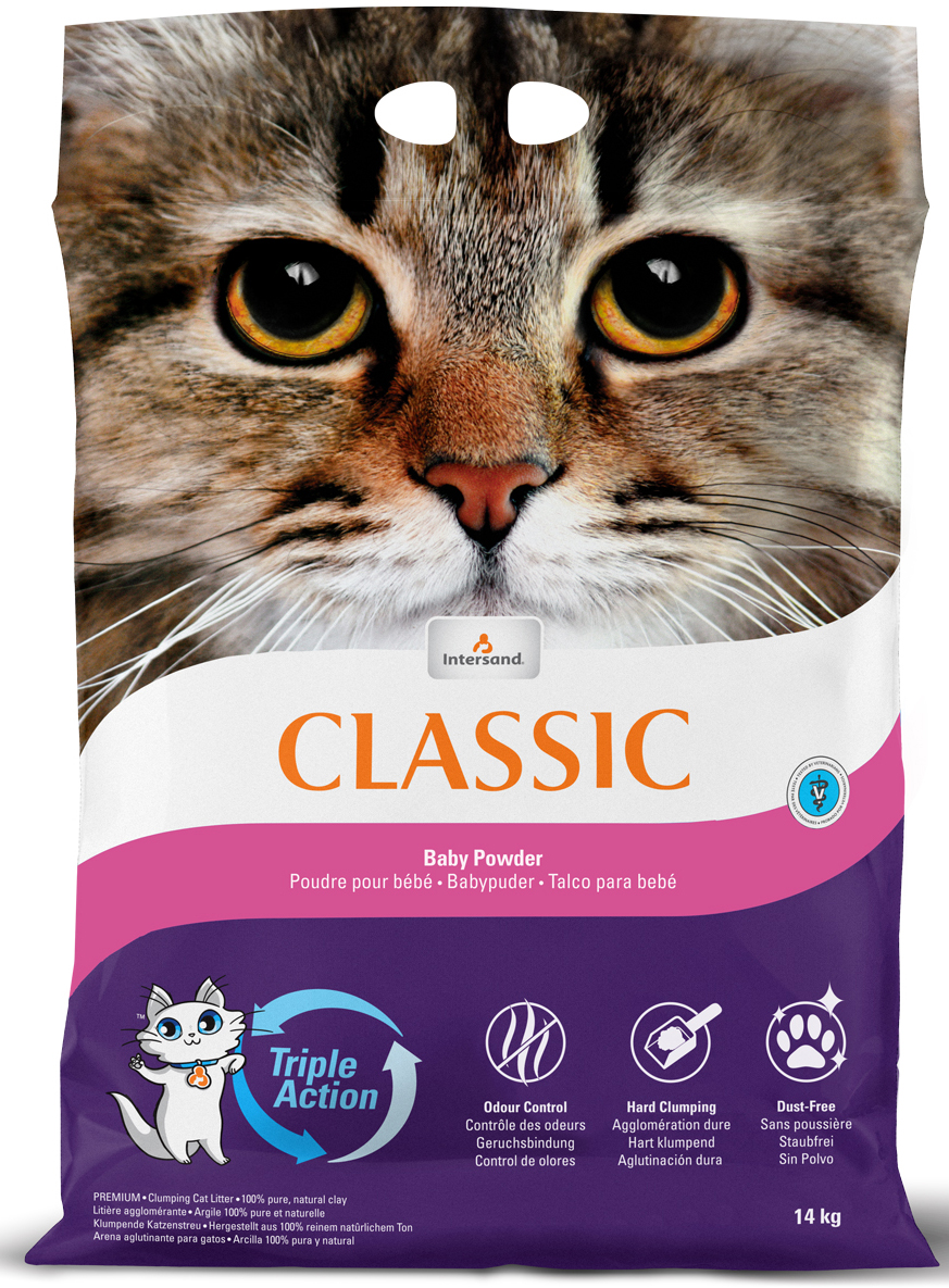 Наполнитель для кошачьего туалета Intersand Classic Baby Powder Бентонитовый комкующийся (13.9 л) 14 кг
Наполнитель для кошачьего туалета Intersand Classic Baby Powder Бентонитовый комкующийся (13.9 л) 14 кг