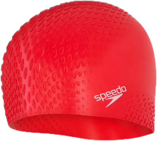 Шапочка для плавання Speedo Bubble Active Cap AU OSFM Унісекс Red 8