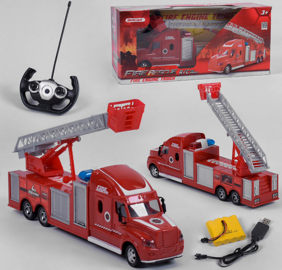 Детская пожарная машинка на радиоуправлении (свет, звук) JIA YU TOY TRADE CO Красный (304М)
Детская пожарная машинка на радиоуправлении (свет, звук) JIA YU TOY TRADE CO Красный (304М)