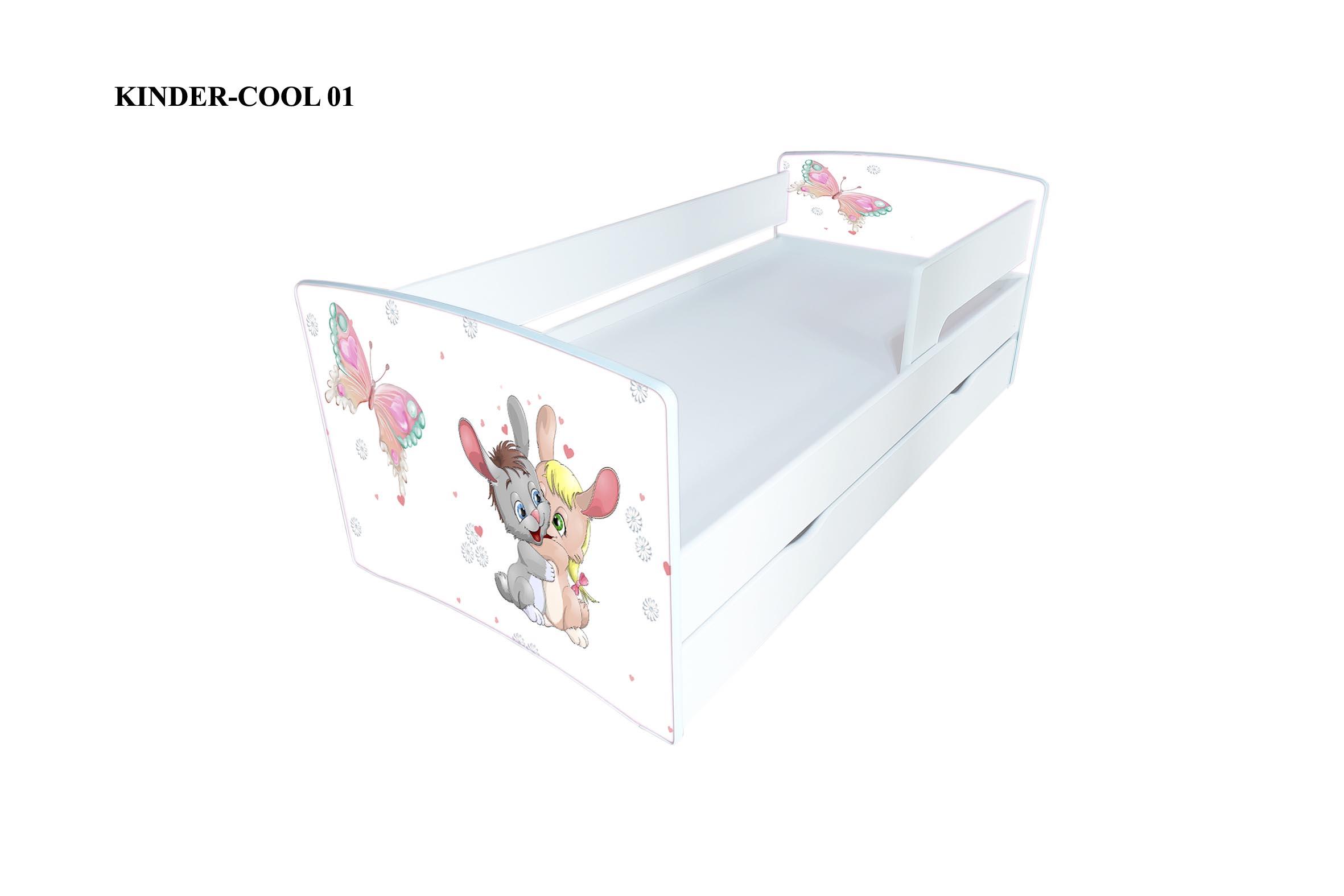 Кровать детская Kinder-cool 01 с бортиком и ящиком 80х170 Viorina-Deko без матраса
Кровать детская Kinder-cool 01 с бортиком и ящиком 80х170 Viorina-Deko без матраса