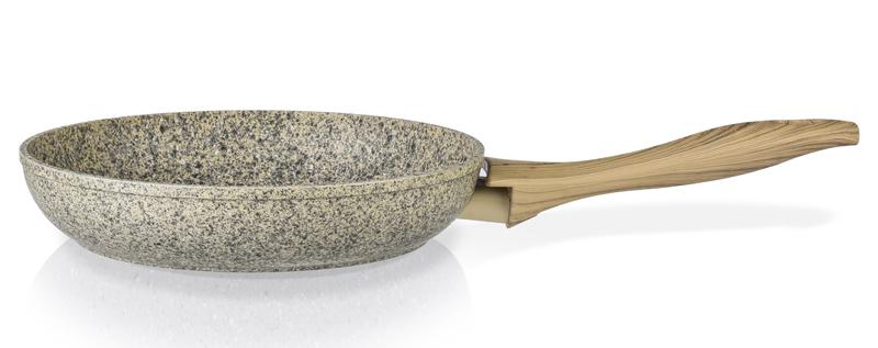 Сковорода Crema nova Ø24см с керамическим покрытием EcoStone Fissman 35987-BR-1883
Сковорода Crema nova Ø24см с керамическим покрытием EcoStone Fissman 35987-BR-1883