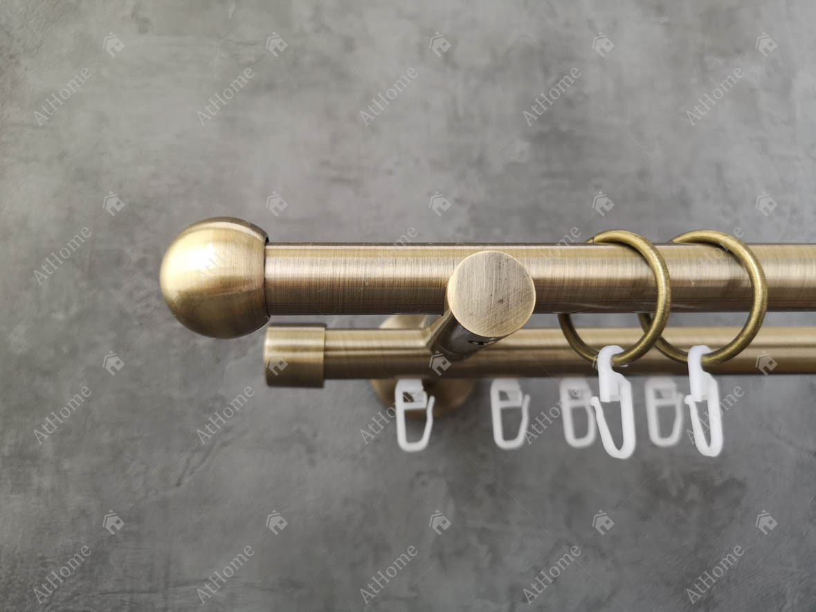 Карниз Quadrum Болонь 200 см двойной Антик 19/19 мм гладкая/импрессионная (кольца с крючками)
Карниз Quadrum Болонь 200 см двойной Антик 19/19 мм гладкая/импрессионная (кольца с крючками)