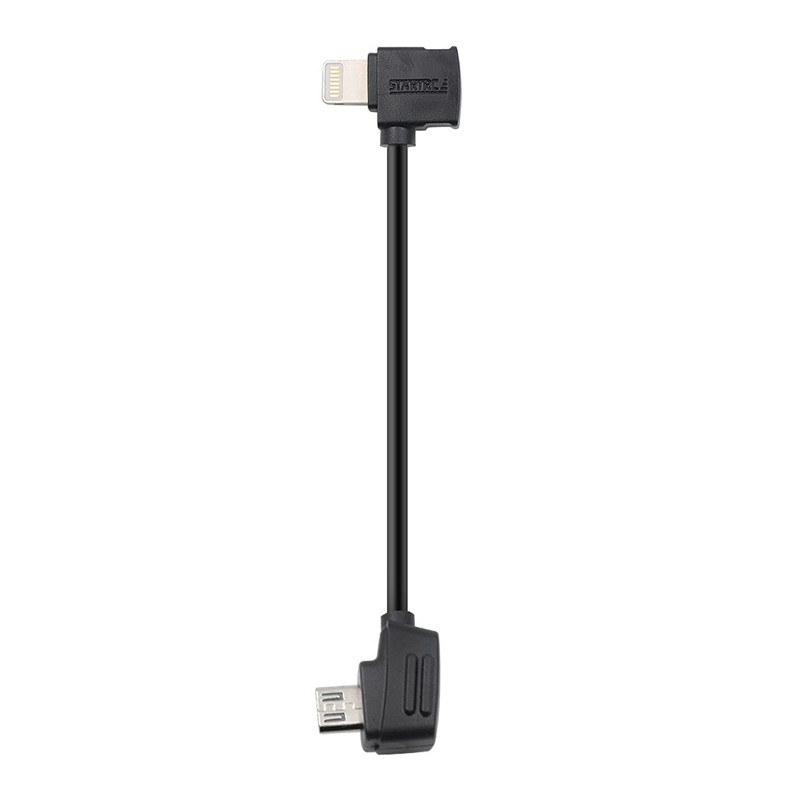 Кабель StartRC 10 см для пульта DJI Mavic Pro/ 2, Mavic Air, Spark, Mini (microUSB - Lightning) 1104557
Кабель StartRC 10 см для пульта DJI Mavic Pro/ 2, Mavic Air, Spark, Mini (microUSB - Lightning) 1104557