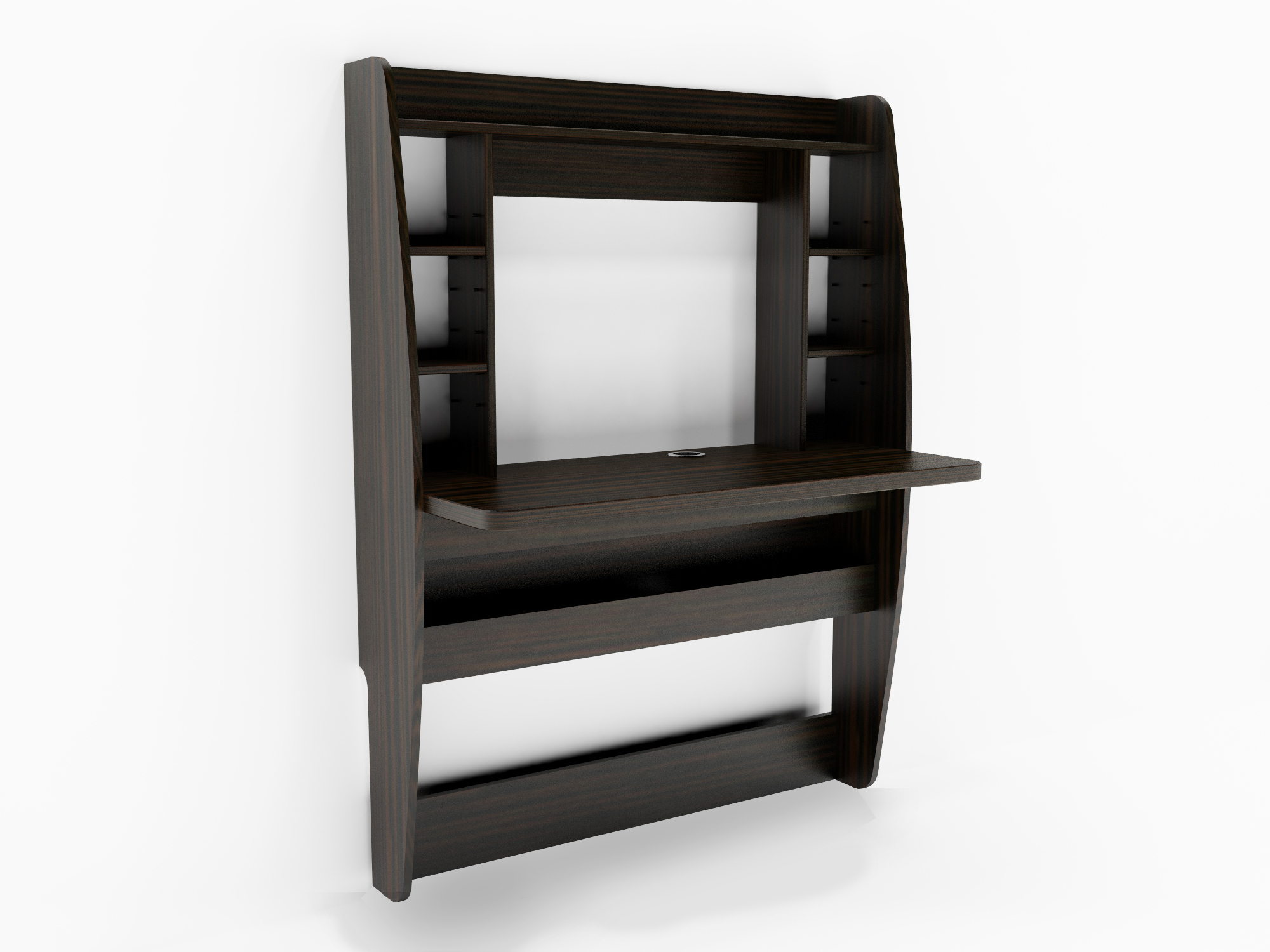 Навесной компьютерный стол в детскую, офис из ЛДСП Comfy Home AirTable Big Zeus цвет венге
Навесной компьютерный стол в детскую, офис из ЛДСП Comfy Home AirTable Big Zeus цвет венге