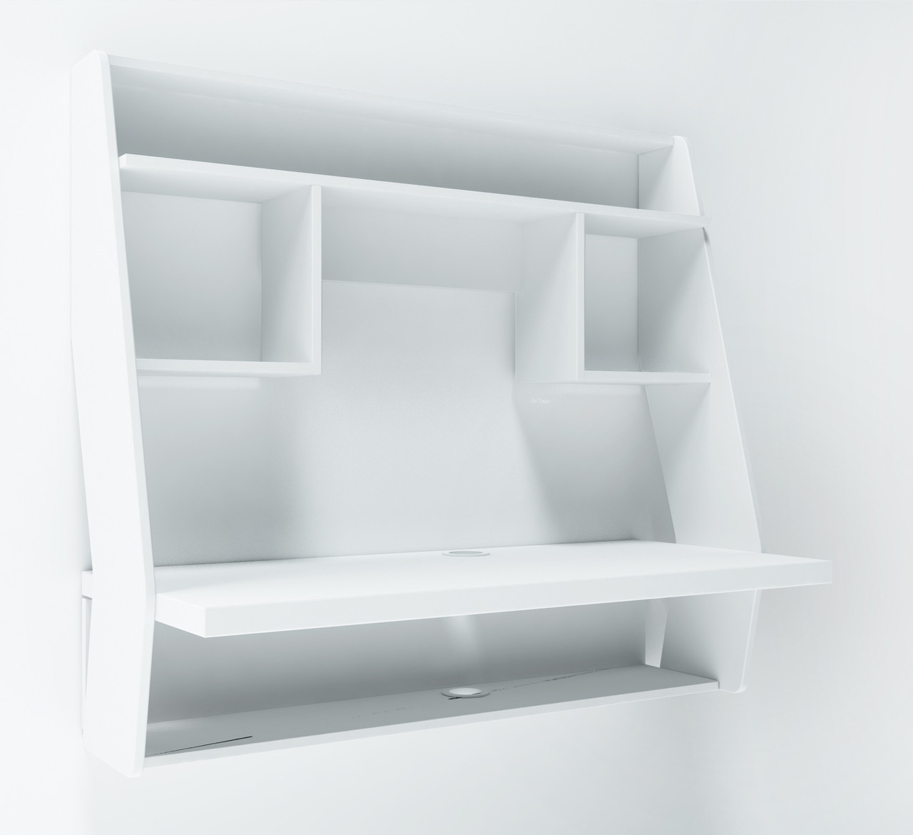 Навесной компьютерный стол в детскую, офис из ЛДСП Comfy Home AirTable - III WT Zeus цвет белый
Навесной компьютерный стол в детскую, офис из ЛДСП Comfy Home AirTable - III WT Zeus цвет белый