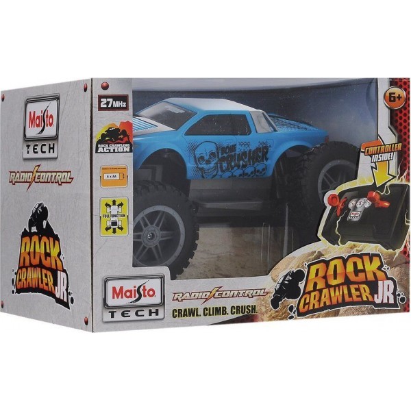 Машинка на радиоуправлении Rock Crawler Jr., голубой Maisto TECH 81162 red/black (3249)
Машинка на радиоуправлении Rock Crawler Jr., голубой Maisto TECH 81162 red/black (3249)