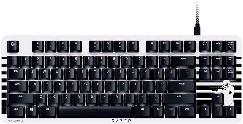 Клавиатура Razer BlackWidow Lite Silent Stormtrooper Orange Switch White (RZ03-02640800-R3M1) USB
Клавиатура Razer BlackWidow Lite Silent Stormtrooper Orange Switch White (RZ03-02640800-R3M1) USB