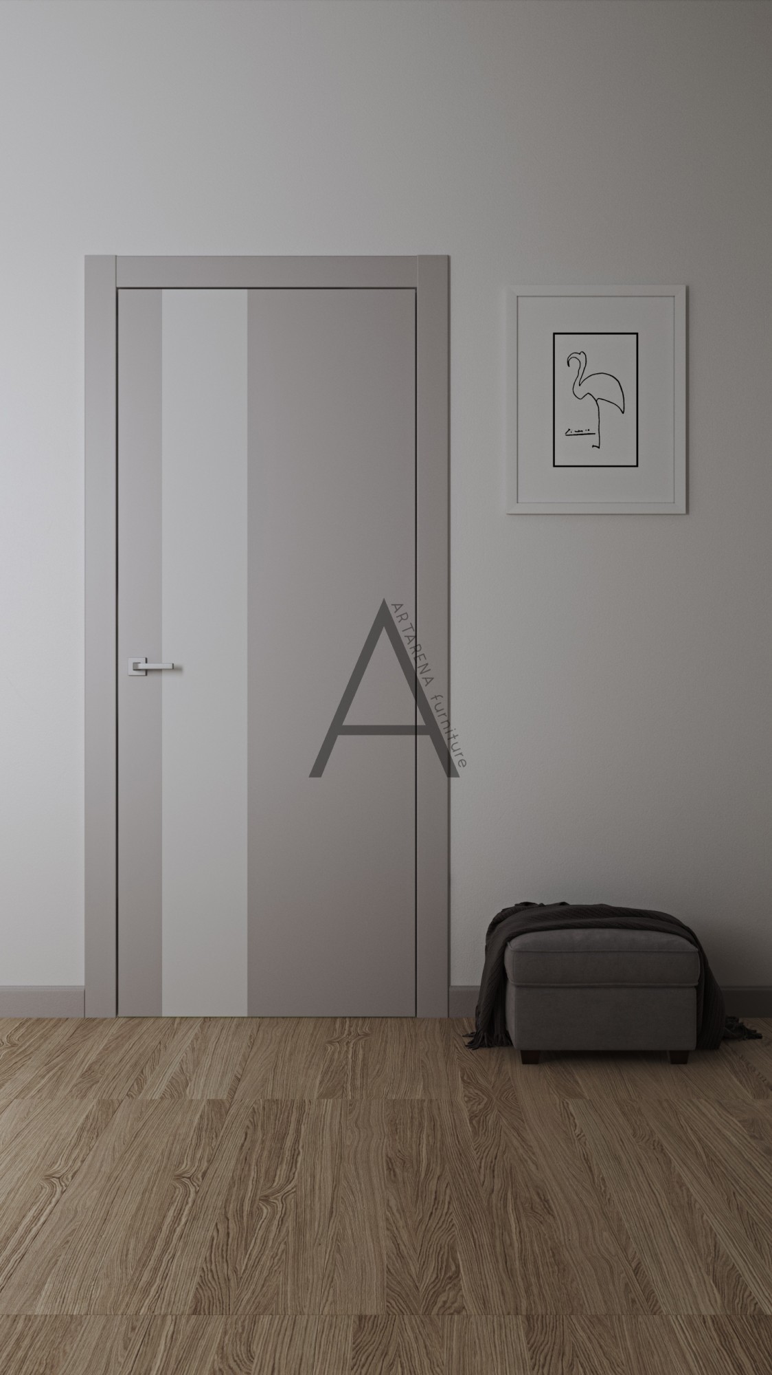 Межкомнатные двери Artarena furniture Pline Vertical Monolite 2000*800*40 Белый матовый + Стекло глянец
Межкомнатные двери Artarena furniture Pline Vertical Monolite 2000*800*40 Белый матовый + Стекло глянец