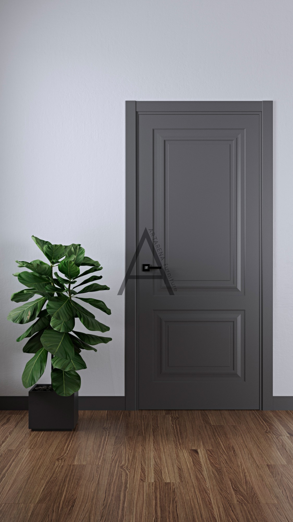 Межкомнатные двери Artarena furniture Berlin Duo 2000*800*40 Белый матовый 
Межкомнатные двери Artarena furniture Berlin Duo 2000*800*40 Белый матовый